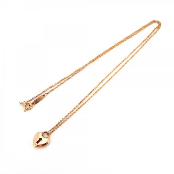 TIFFANY Authentic 18k Gold Heart Necklace